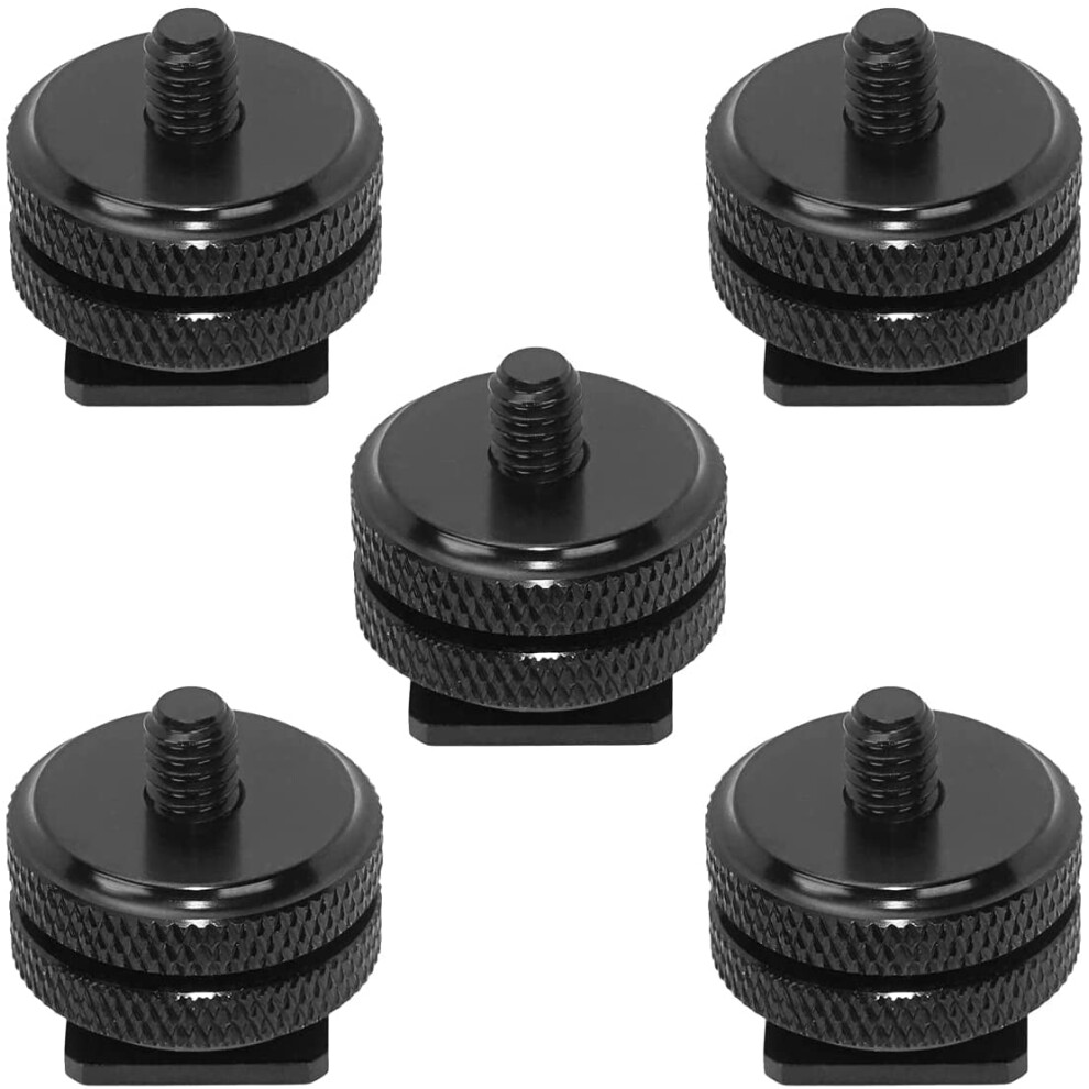 Hot Shoe Adapter Mount For Camera Flash 1/4-Inch 9336866878639