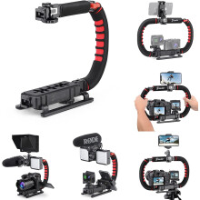 Smartphone Camera Stabilizer Foldable Handle 1pc