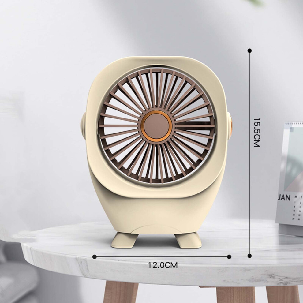 Xerdsx Portable Desktop Fan 2-Speed Silent Compact 9336866880977
