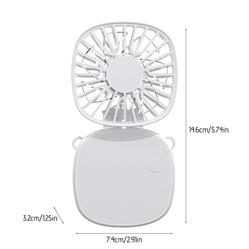 Ανεμιστήρας χειρός Kayannuo USB αναστρέψιμος κάθετος 3 ταχυτήτων 2