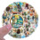 120 Pcs Zelda Kingdom Tears Doodle Waterproof Stickers 2