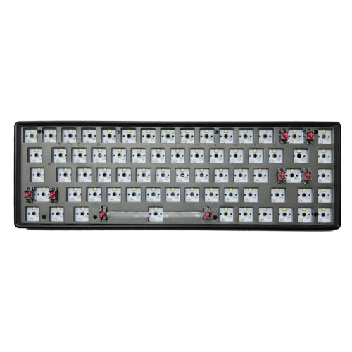 Jixopn 68-key DIY mechanical keyboard with hot-swappable