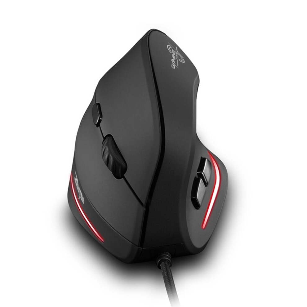 Zelotes T20 Usb Wired Vertical Optical Mouse 4 Adjustable 917087650229