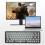 Jixopn 68-key DIY mechanical keyboard with hot-swappable 7