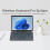 Jixopn Backlit Slim Wireless Keypad Bluetooth RGB 7-color 8