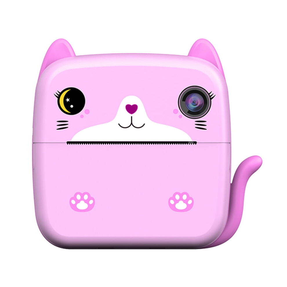 Digital Children's Camera With Instant Thermal Print Pink 917087650663