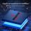 Jixopn Mini Folding Bluetooth Keyboard 3.7V 2