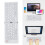 Foldable Wireless Keyboard Bluetooth White 5