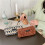 Retro Polyester Pencil Bag Compact Multifunctional 8