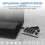 Jixopn 12-key mechanical keyboard red switches Bluetooth 7