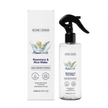 (1PCS) Rosemary & Rice Water Hair Growth Spray, Leave-In Nourishing Hair Care For Thicker, Fuller Hair, Hydrating Mist For Dry, Frizzy Hair