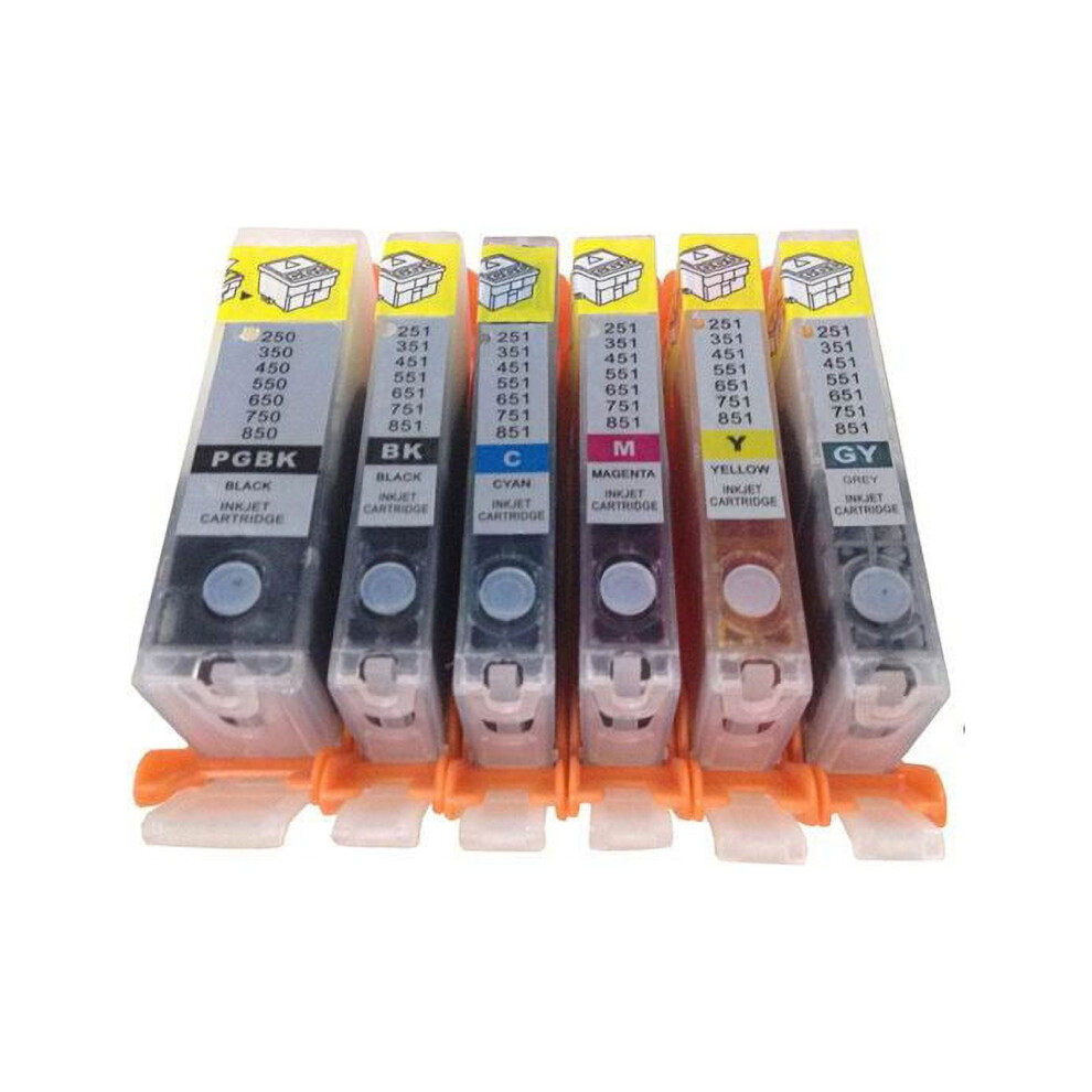 Sublimation Ink Cartridges For Canon Pgi-250Xl Cli-251Xl 917087656986