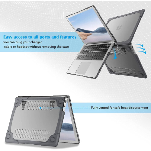 Protective Case for 15" Microsoft Surface Laptop 5/4/3 Slim 1
