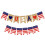 American Flag Hanging Banner Reusable Lightweight 6