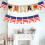 American Flag Hanging Banner Reusable Lightweight 7
