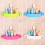 Bathroom Storage Rack with Double Suction Cups 4