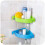 Bathroom Storage Rack with Double Suction Cups 6