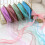 Κορδέλα Hesroicy1Roll Organza Wavy Beautiful2Yard Πολυλειτουργική διαφανής κορδέλα από σιφόν mesh 4