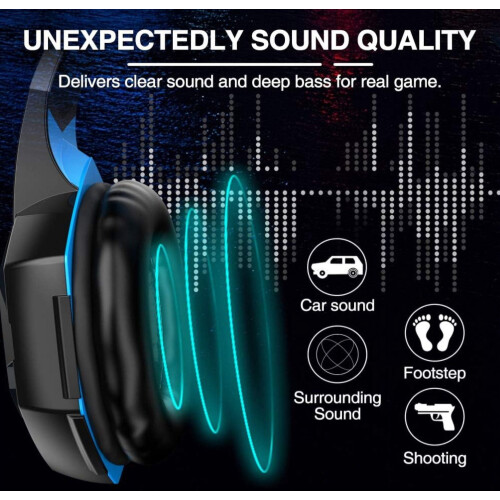 Kotion Each G2000 gaming headset over-ear for PS4 Xbox 2