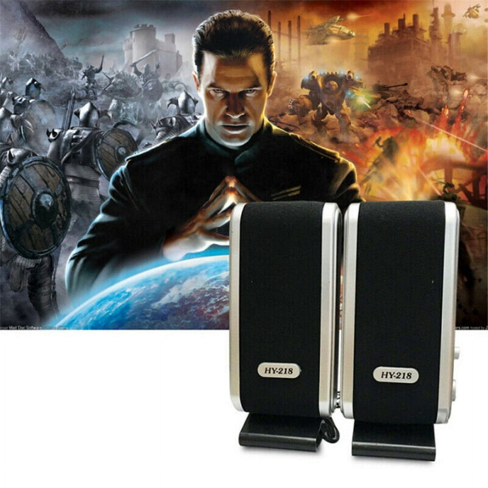 3.5Mm Aux Desktop Computer Speakers Usb Mini 917087664240