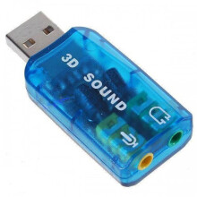 USB external sound card adapter 5.1 channel