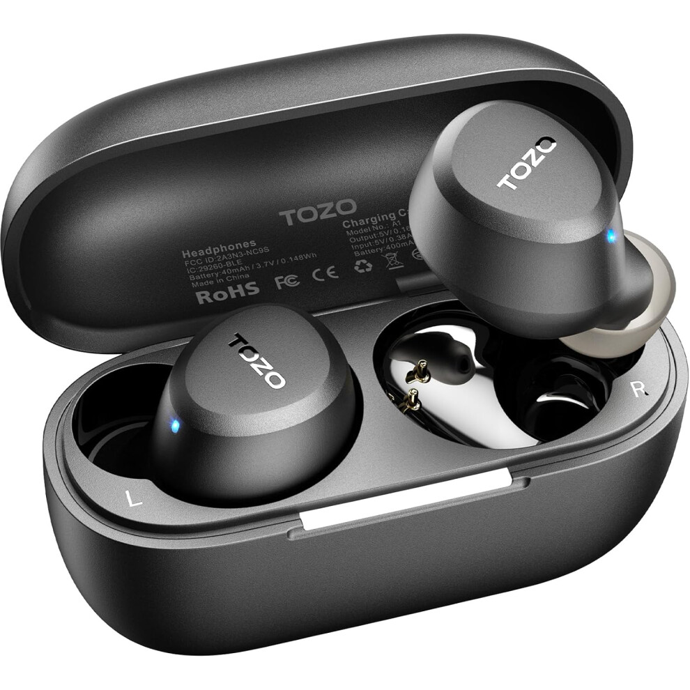 Tozo A1 Wireless Earbuds, Bluetooth 5.3 Earphones, Support App Eq Setting, 32H Long Playtime, Ear Buds With Hifi Stereo Sound 3625124984752