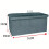 Collapsible Storage Ottoman Bench Velvet Quilted Foldable 76x38x38cm 3