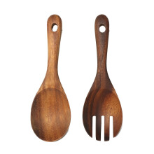 Wooden Soup Spoon Eco-Friendly Kitchen Utensil Set 2 PCS