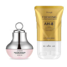(1pc) AH-8 Firming Neck Cream + Electric Massage Eye Cream, Neck-Eye Care Tightening & Revitalizing Set, Eye & Neck Treatment, Smooth of Fine Lines