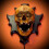 Halloween LED night light 3D resin wall decoration 7