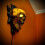 Halloween LED night light 3D resin wall decoration 8