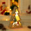 Wooden Christmas Tree Night Light LED Desktop Ornament 6