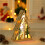 Wooden Christmas Tree Night Light LED Desktop Ornament 8