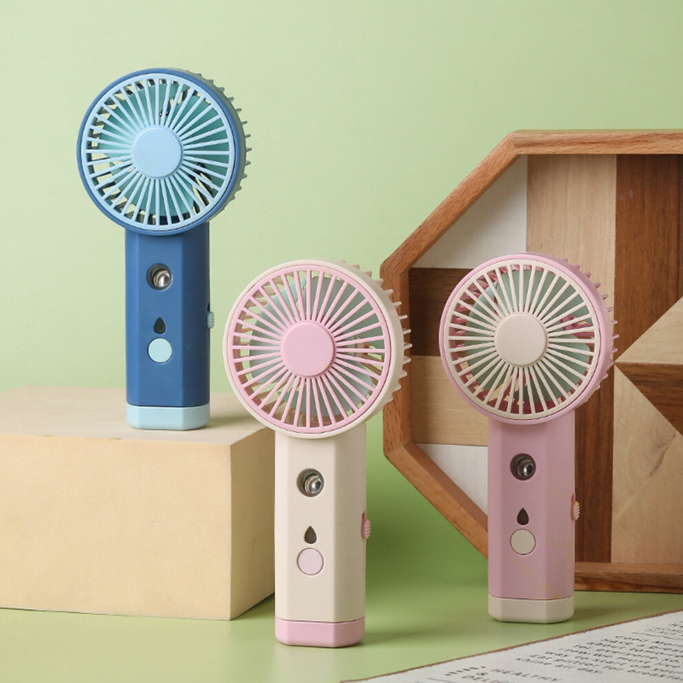 Hariumiu Mini Fan Rechargeable Led Desktop Fan 9178400385742
