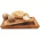 Bamboo Bread Cutting Board with Crumb Catcher Serving Tray for Kitchen 2