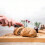 Bamboo Bread Cutting Board with Crumb Catcher Serving Tray for Kitchen 3