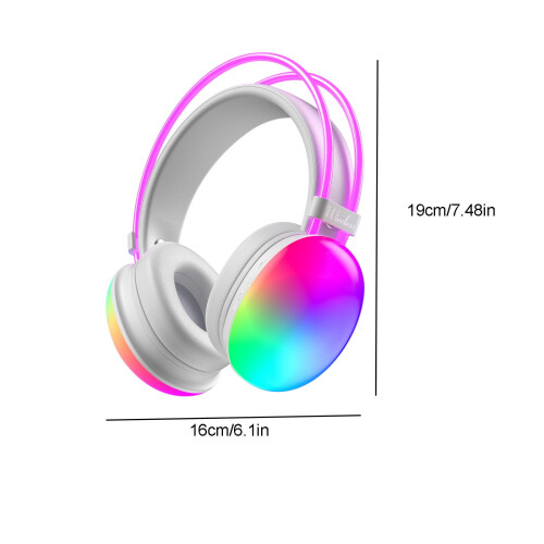 Quinlirra Wireless Gaming Headset with Wired Mode for PS5 2