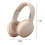Bluetooth-headset med støjreduktion i beige 3