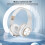 Ασύρματα ακουστικά Zeceouar Bluetooth5.1 με υπογούφερ, συμβατά με κινητές συσκευές, 5