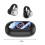 Jacenvly bone conduction earphones black wireless Bluetooth 4