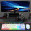 Wired Gaming Keyboard and Mouse Combo RGB Backlit 8