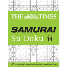 Times Samurai Su Doku 14 by The Times Mind Games Paperback Book