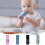 Silicone baby teething toy remote control shape 3-12 months 1