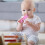 Silicone baby teething toy remote control shape 3-12 months 7