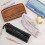 Pencil Case Mesh Storage Pouch with Zipper 7