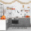 Artificial Leaf Garland Rattan Pumpkin Maple 3m 4