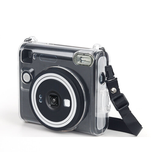 Προστατευτική διαφανής θήκη για Instax Square SQ40, σκληρό κάλυμμα κρυστάλλου με