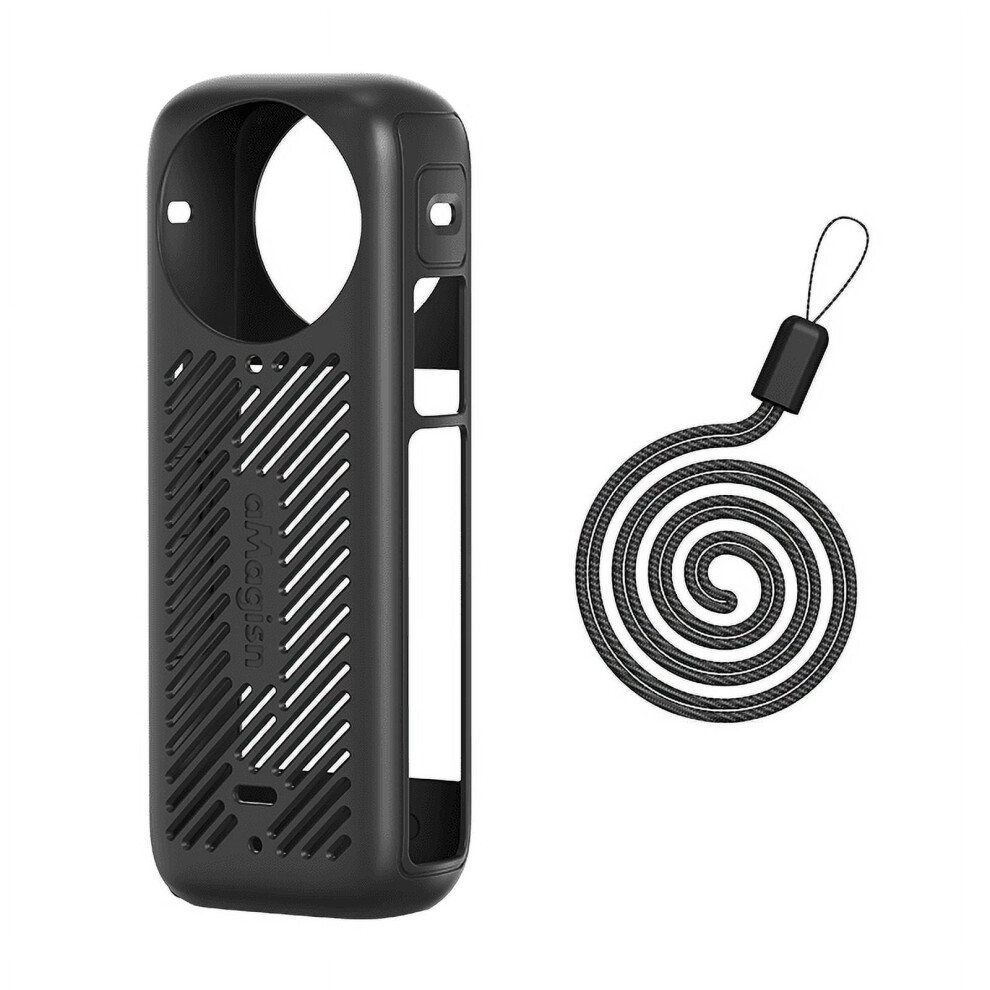 Silicone Protective Case For Insta360 X4 With Lens Cap And 9336866901047