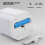 Lampe de chevet LED intelligente à intensité variable blanche (1 pièce) 5