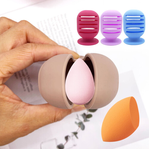Portable Travel Makeup Sponge Holder Breathable 2